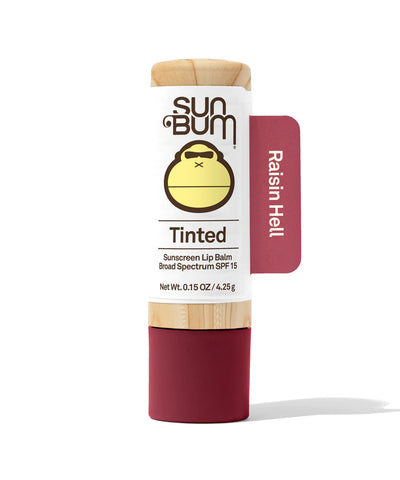 SUN BUM - Tinted SPF 15 Lip Balm - Raisin Hell