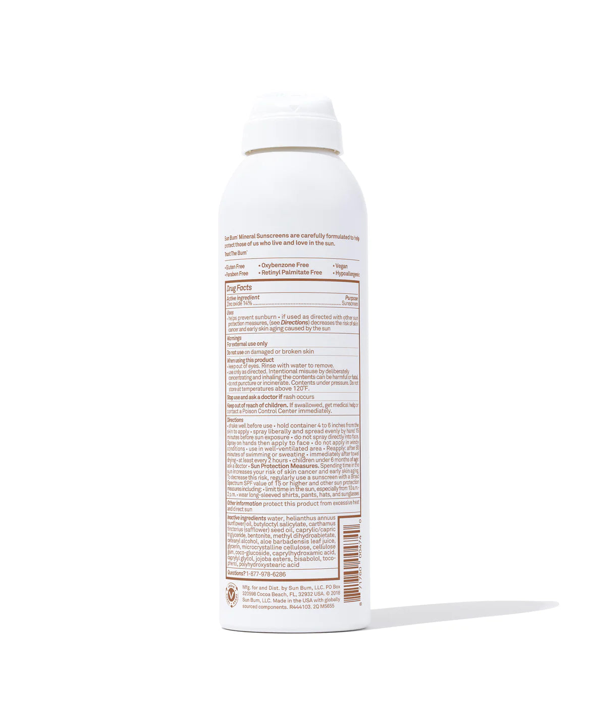 SUN BUM - Mineral SPF 30 Sunscreen Spray 4.0 star rating