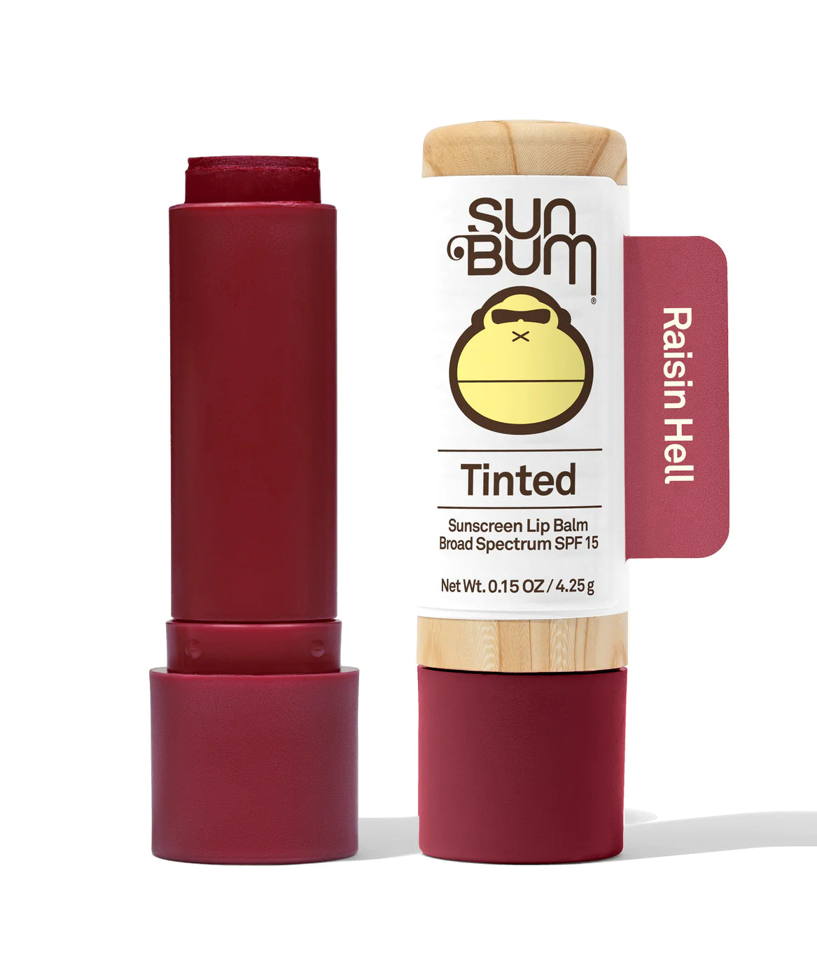 SUN BUM - Tinted SPF 15 Lip Balm - Raisin Hell