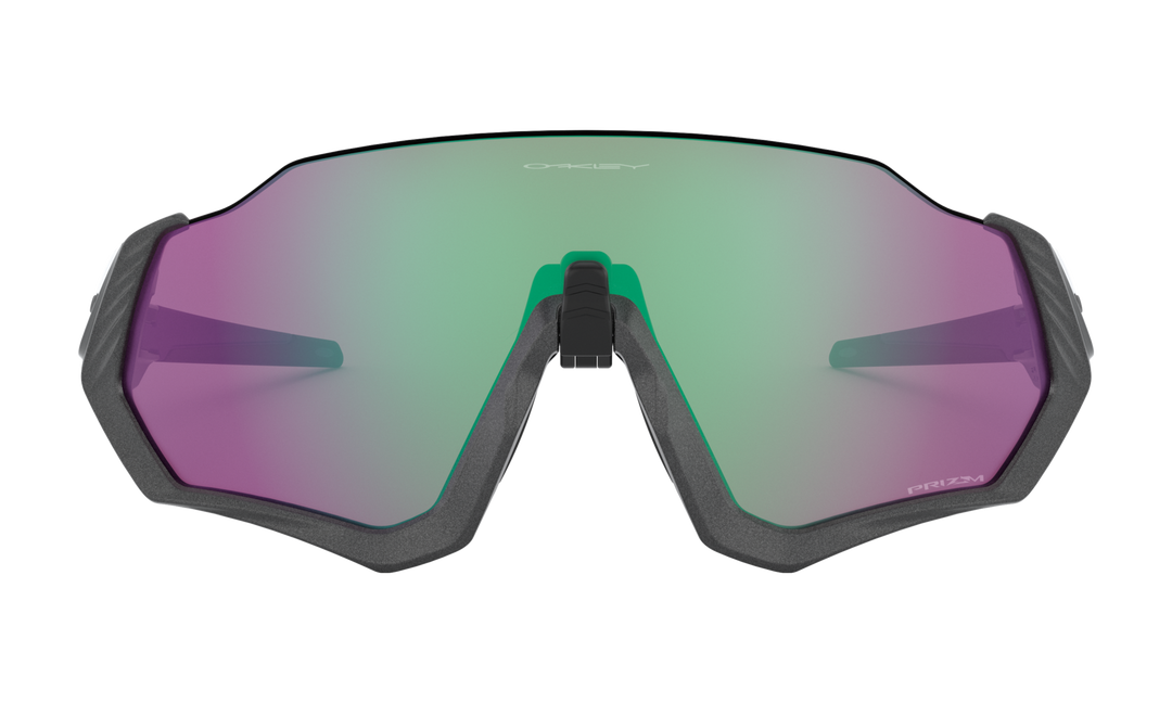 ウェア FLIGHT JACKET PRIZM ROAD JADE OAKLEY Flight Jacket™ Prizm Road Jade Lenses, Matte Steel Frame