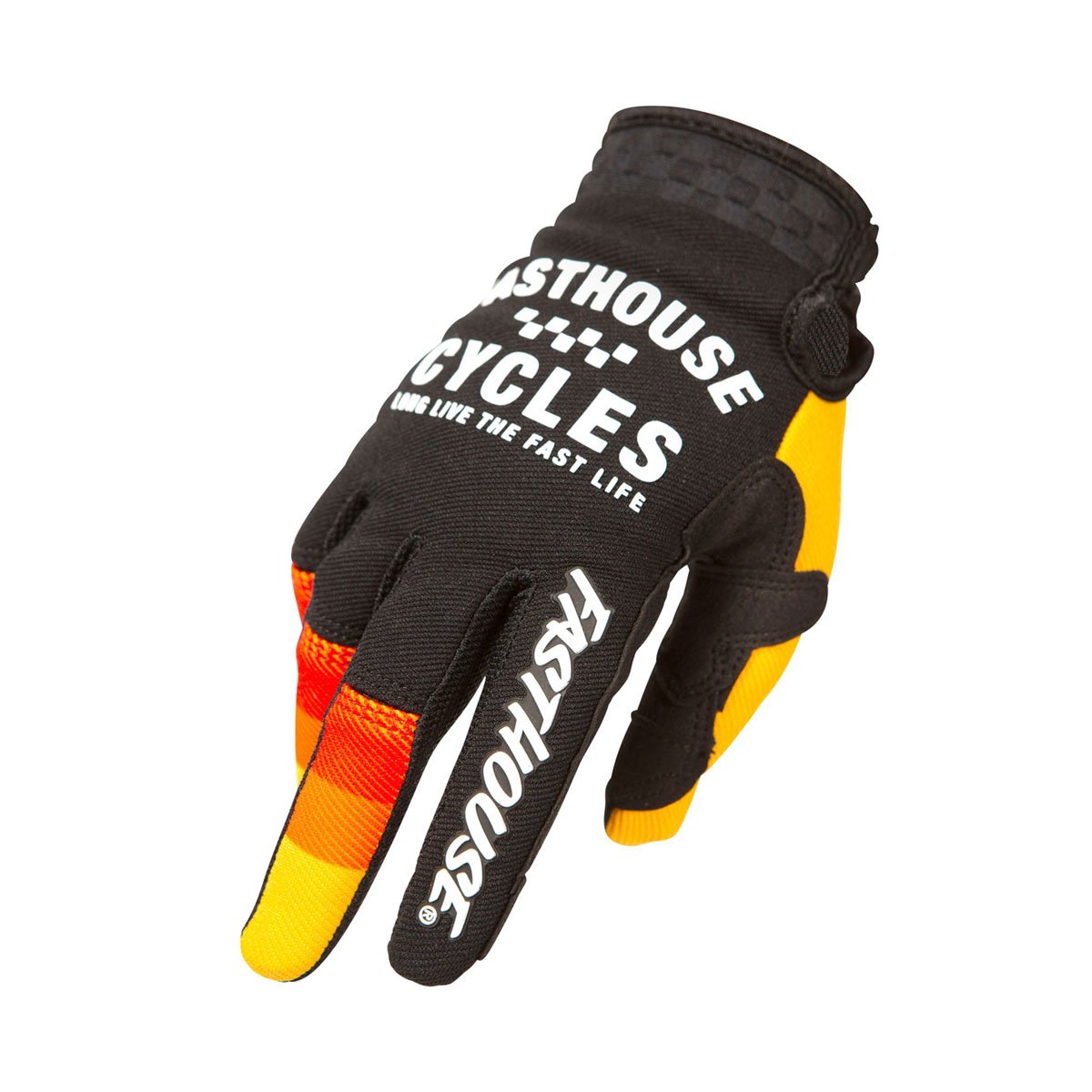 Fasthouse - Speed Style Pacer Youth Glove - Black/Yellow