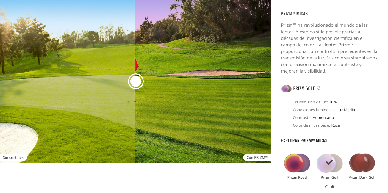 OAKLEY LENTES PARA Golf Gravity Woods